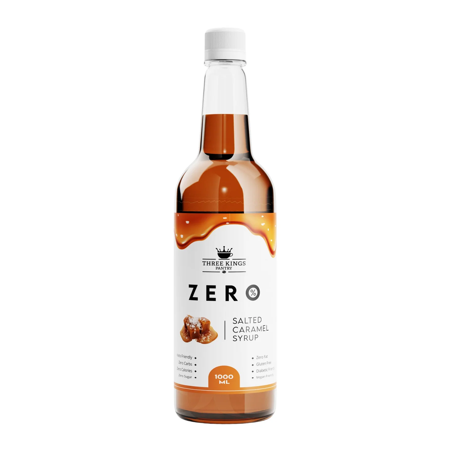 Zero - 1 Litre Salted Caramel Syrup